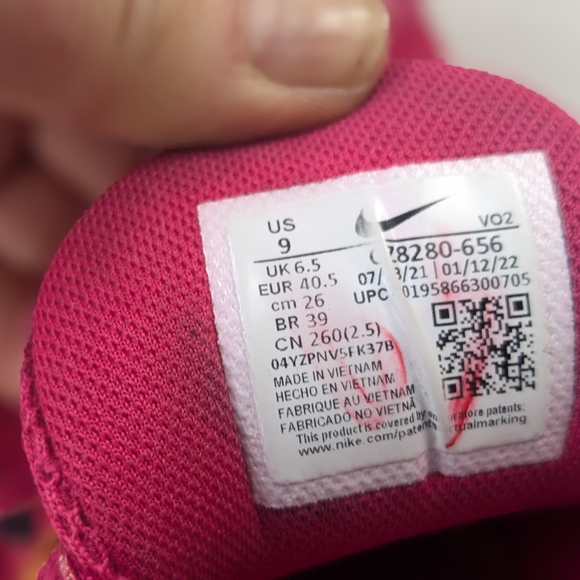 Nike Women's Metcon 7 Training Shoes Pink size 9 - Picture 4 of 16